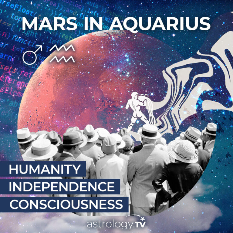 Mars in Aquarius astrology.TV